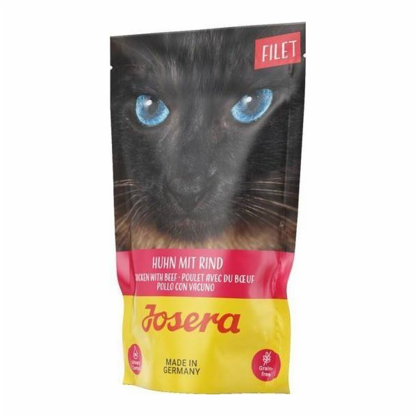Josera CAT sasz.70g FILLET SLEEPICE & HOVĚZÍ /16