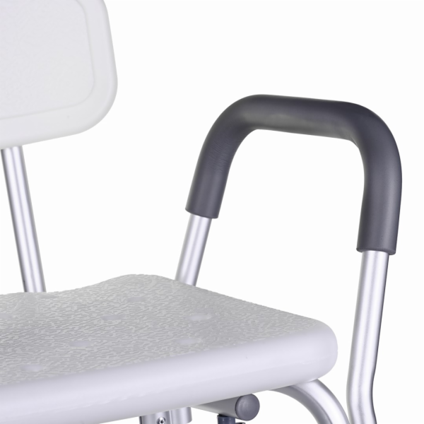 Timago TGR-R KP 355L Sedačka do sprchy s opěrkou zad a madly