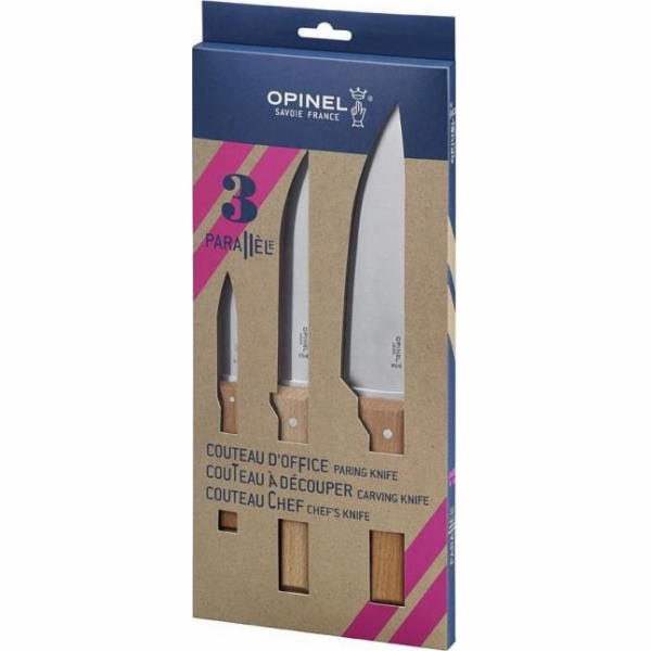 Opinel  Sada paralelních nožů Trio