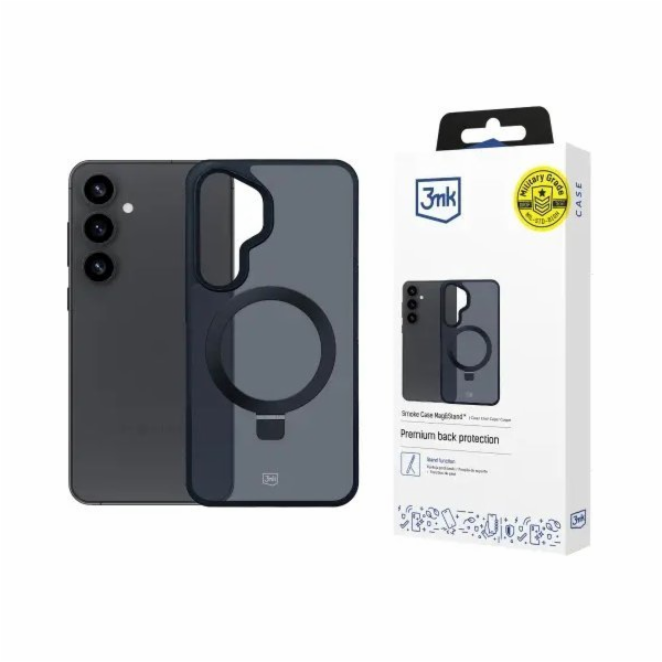 3mk Smoke Case Mag&Stand pro Samsung Galaxy S25