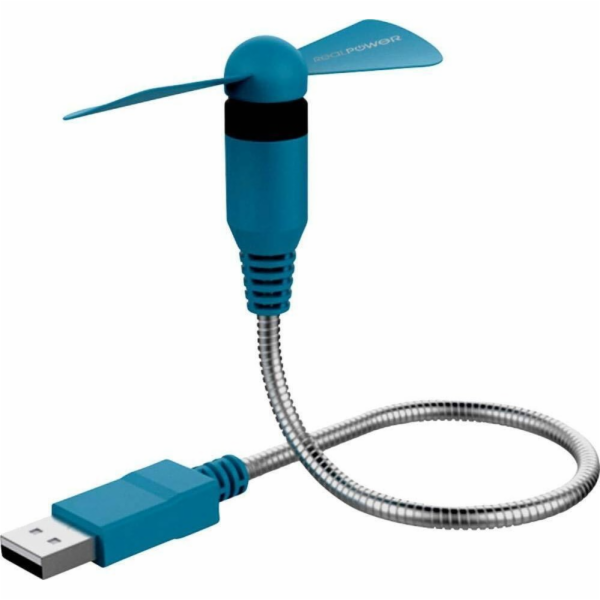 Realpower RealPower USB mini ventilátor modrý (flexibel U...