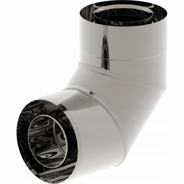 Spiroflex 80/125 Turbo Double -Walled Knee (N) 90 stupňů.