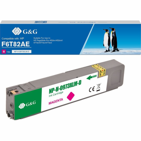 G&G  kompatibilní inkoust / inkoust s F6T82AE, NH-R00973X...