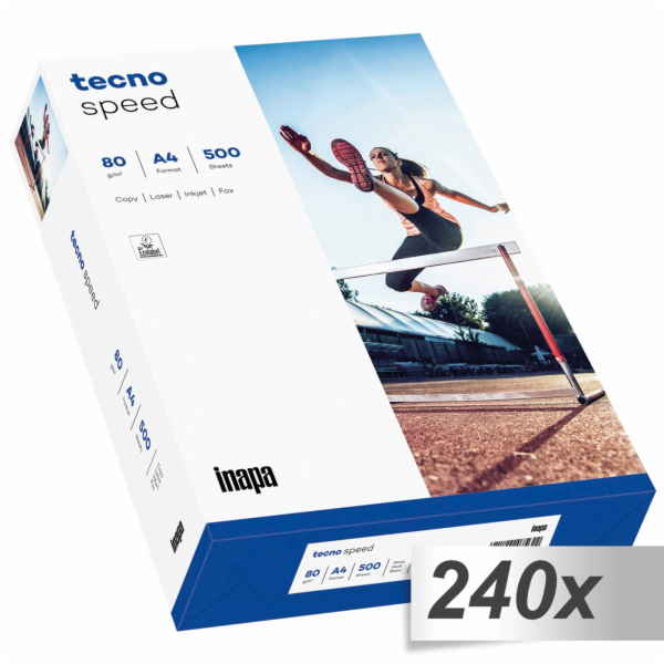 120.000 Bl. tecno speed A 4 80 g Universalpapier weiß (Pa...
