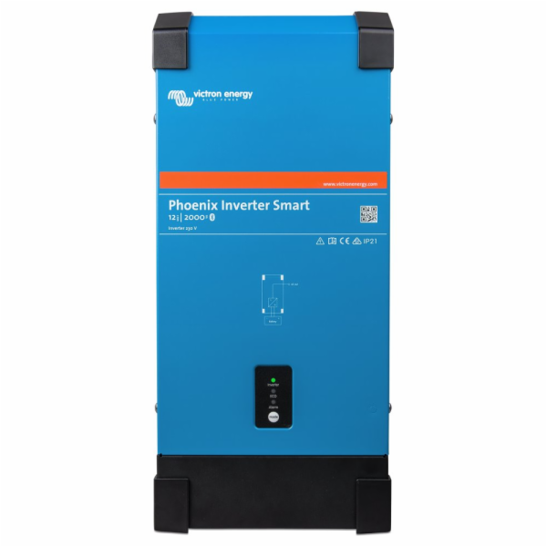 Victron Phoenix Smart měnič 12V/230V 2000VA (1,6kW), čist...