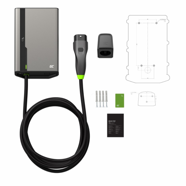 Green Cell EVGC021A2250 nabíjecí stanice pro elektromobil...