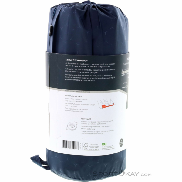 Nafukovací karimatka DeepSleep Versa R1 LW Exped  tmavě m...
