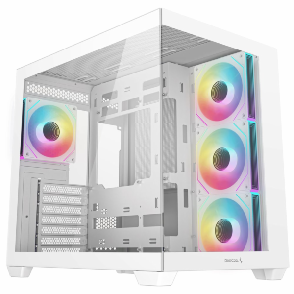DeepCool CG530 4F WH Midi Tower Bílá