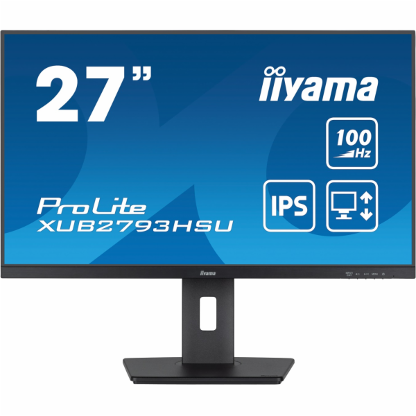 iiyama ProLite XUB2793HSU-B7, LED monitor