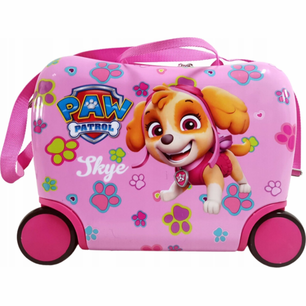Nickelodeon Dětský kufr Tlapková patrola růžový