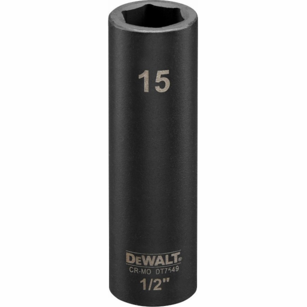 Dewalt objímka 15mm 1/2c narážecí objímka hluboká