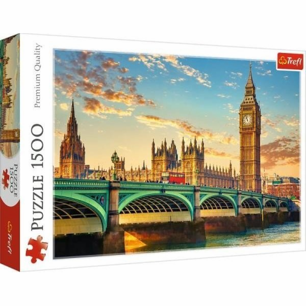 1500 dílků puzzle Londýn, Velká Británie