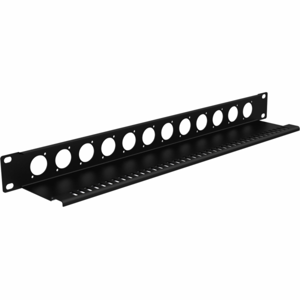 Caymon  BP112T Maskovací panel pro 19" rackové skříně s p...