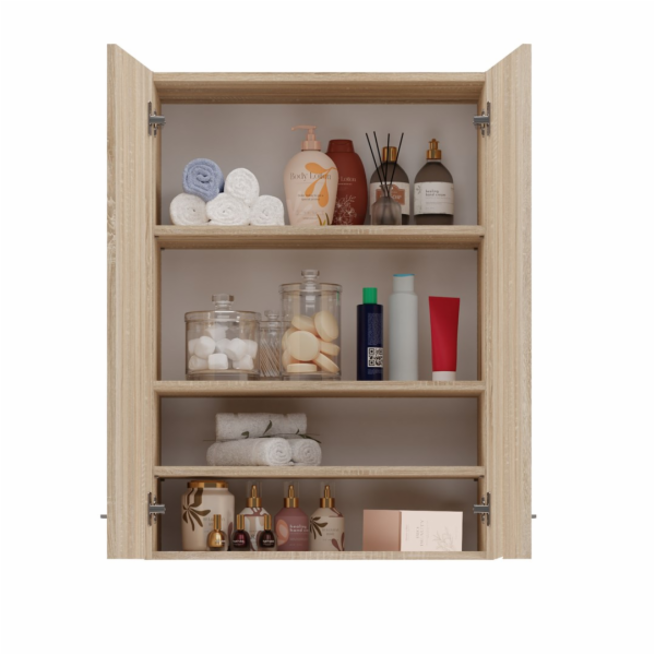 Topeshop POLA MINI DD SONOMA koupelnový doplněk Dub