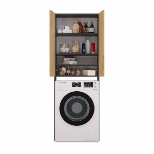 Koupelnová skříňka POLA DD 64x30xH180 antracit/artisan