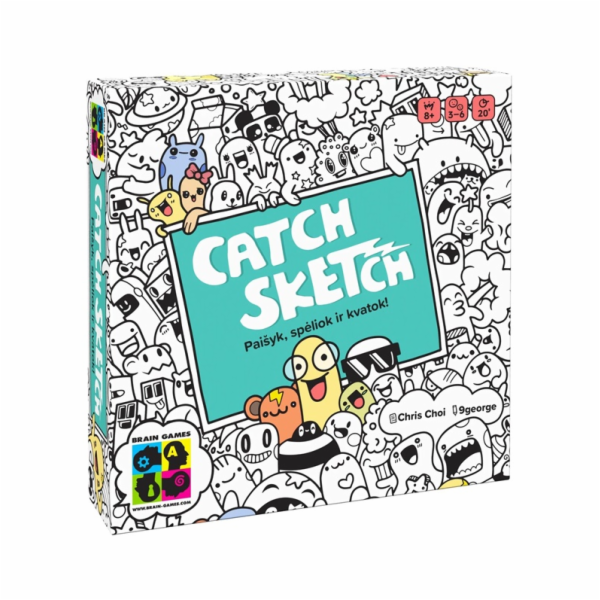 Desková hra Brain Games Catch Sketch LT BRG#CSLT