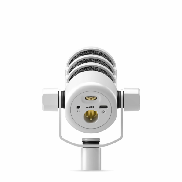RODE PodMic USB White - dynamický mikrofon pro podcasting