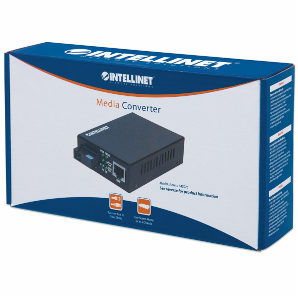 Intellinet 510493 konvertor síťové kabeláže 1000 Mbit/s Č...