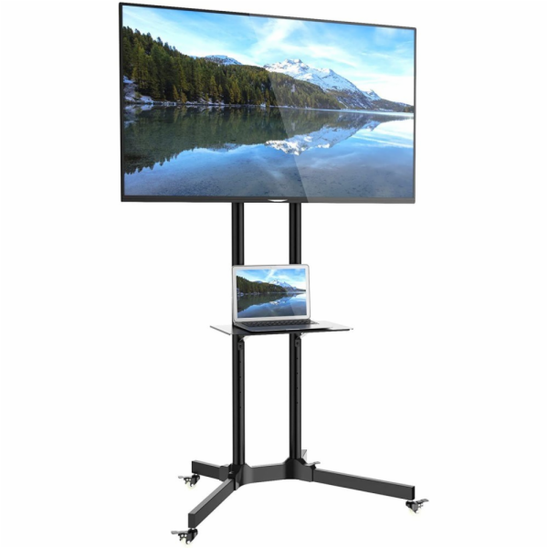 Techly ICA-TR6 Držák na TV 165,1 cm (65") Černá