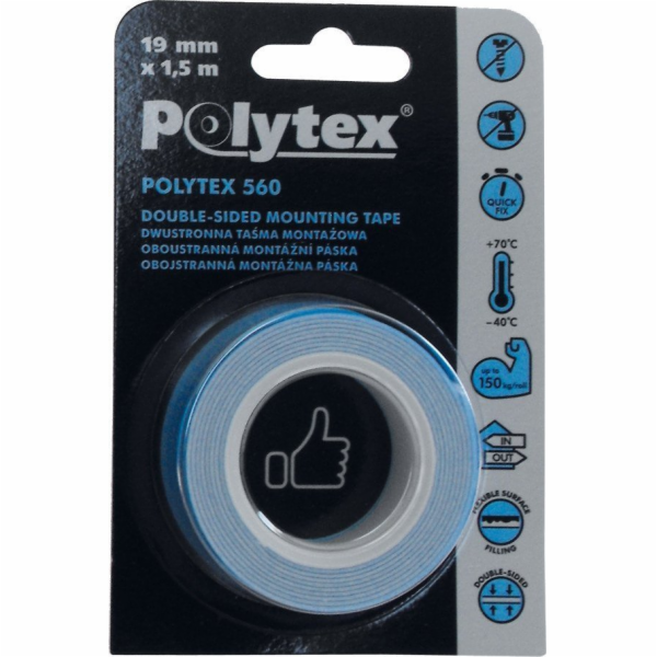 Anticor Polytex 560 oboustranná pěnová montážní páska 19m...