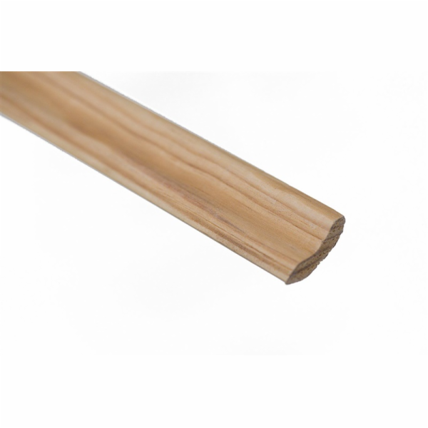 Vnitřní kulatý ukončovací roh, 20x20mm, borovice, masivní...