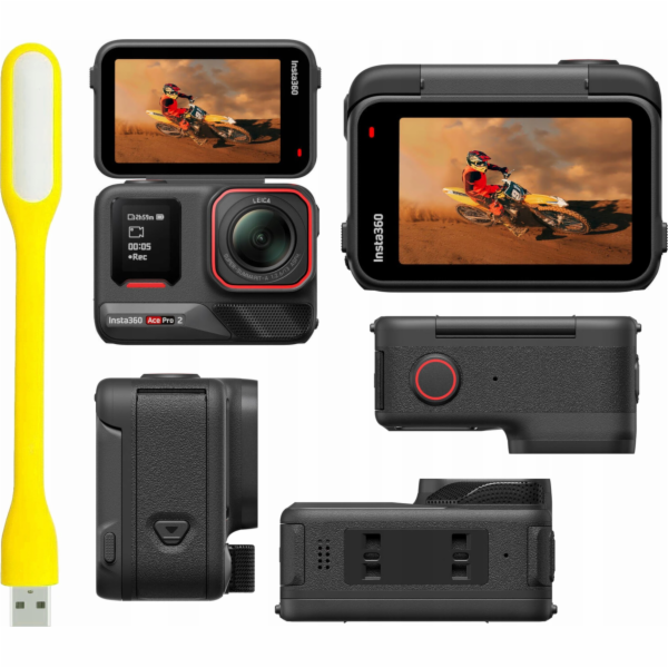 Insta360 Ace Pro 2 akční kamera, snímač 1/1,3", optika Le...