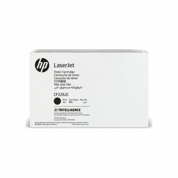 HP CF226JC Black Contract Original LaserJet Toner Cartridge