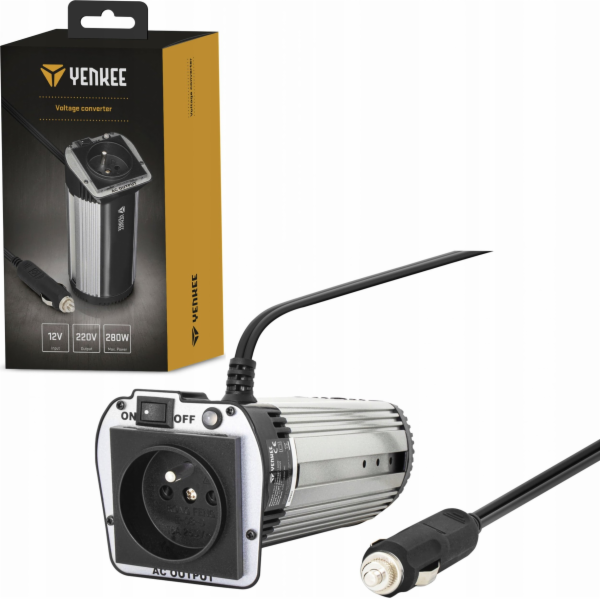 YAU 140 Měnič napětí 12V / 240V YENKEE