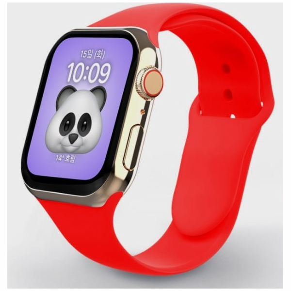 Swissten řemínek pro apple watch silikonový 42 / 44 / 45 ...
