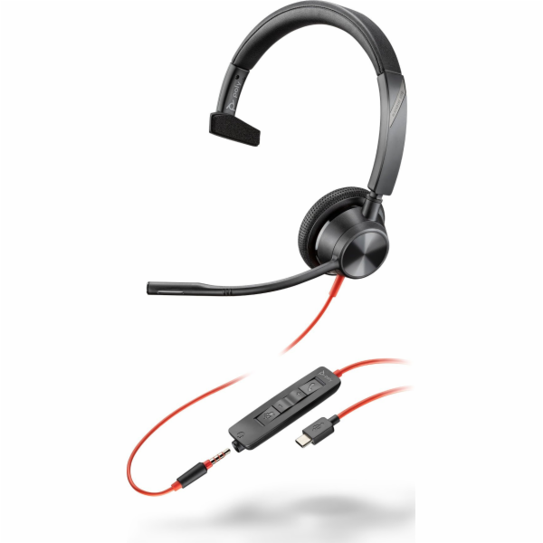 Poly Blackwire 3315 - Blackwire 3300 series - náhlavní so...