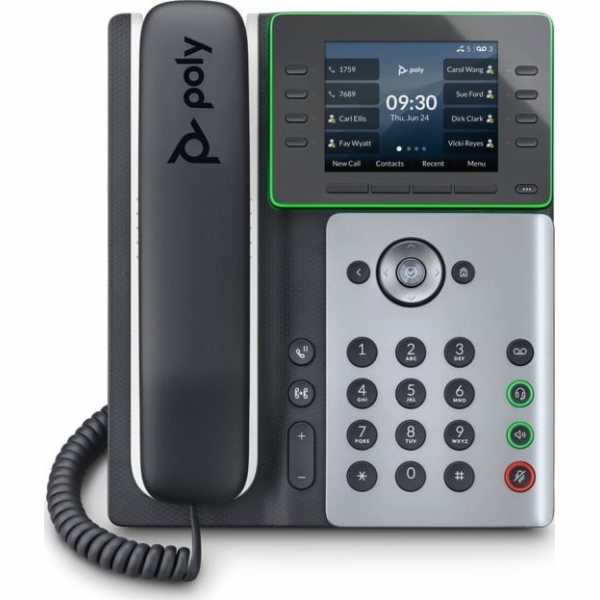 Poly Edge E300 IP telefon s podporou PoE