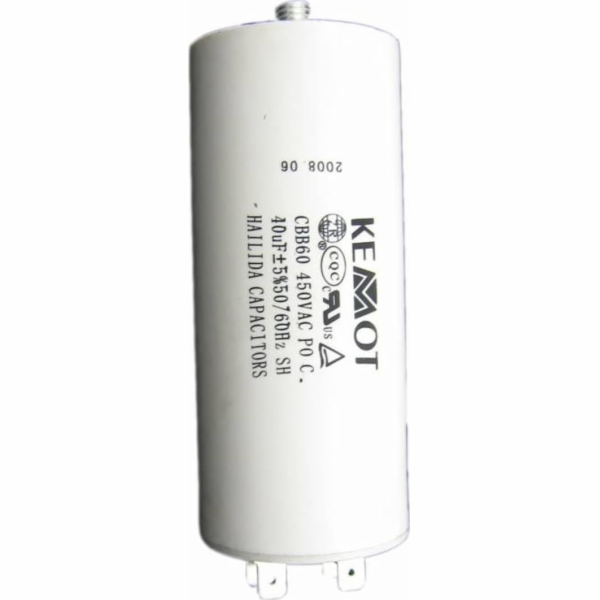 Kondenzátor rozběhový motorový  40uF 450V