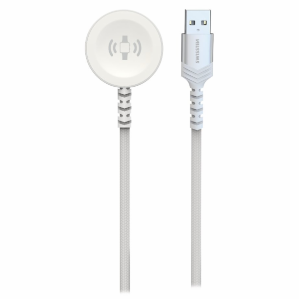 Swissten opletený magnetický kabel pro apple watch kovový...