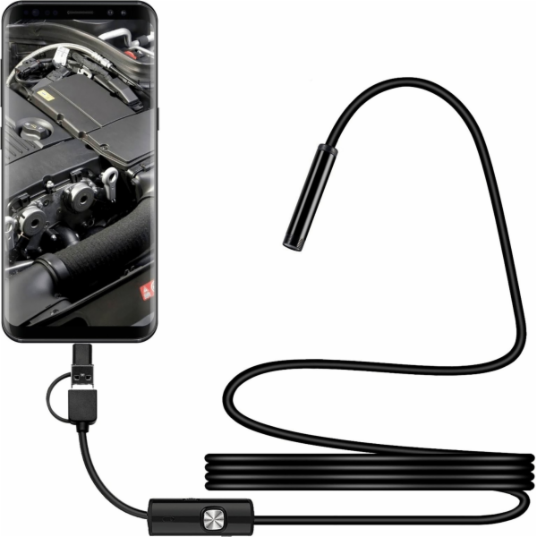 Kamera endoskopická REBEL RB-1140 pro mobilní telefon