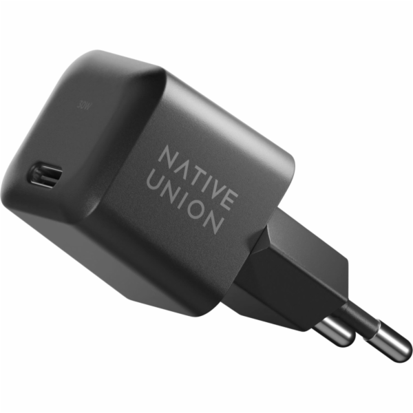 Native Union Fast GaN USB-C PD 30W Wall Charger – Black