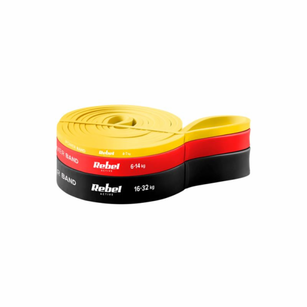 Guma posilovací REBEL Power Band PLs-1 4-32kg 3ks