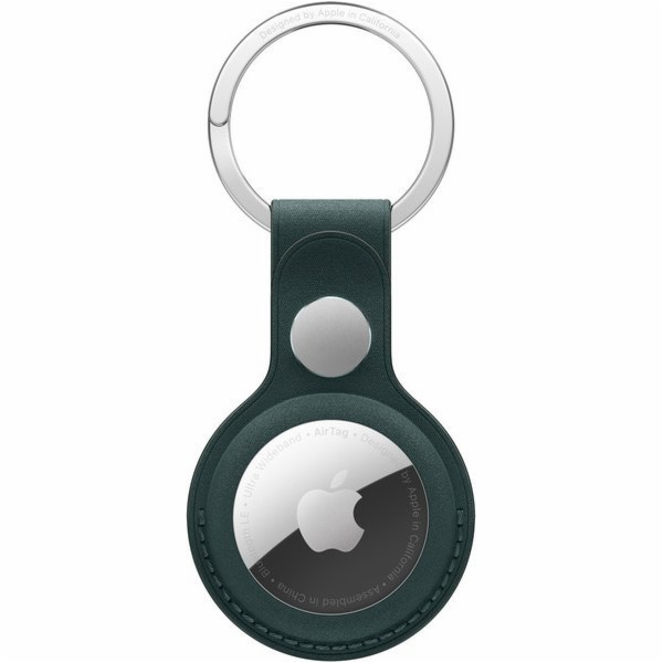 AirTag FineWoven Key Ring - Dark Green
