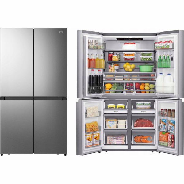 Chladnička s mrazničkou GORENJE NRM918EUX