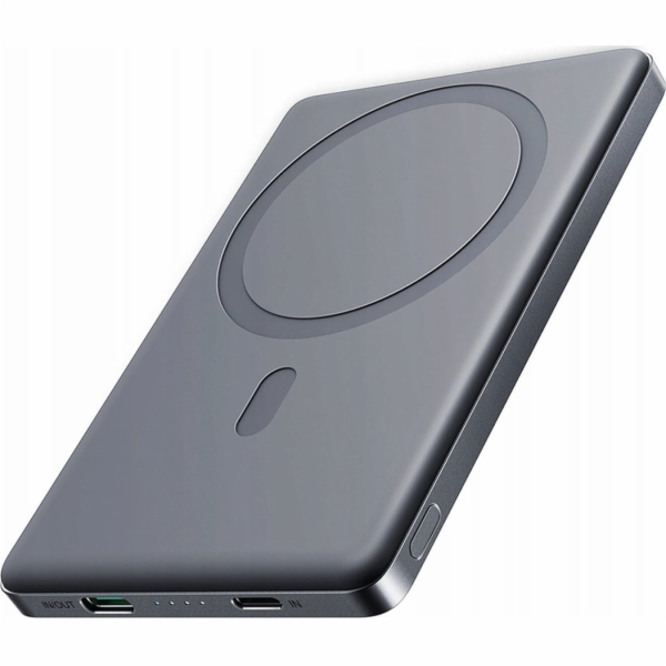 Joyroom magnetic powerbank JR-PBM08 20W 5000mAh slim (gray)