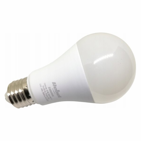 Žárovka LED E27 12W A60 bílá teplá REBEL ZAR0566