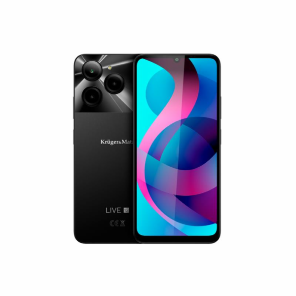 Telefon KRUGER & MATZ Live 12 Black KM05005-B