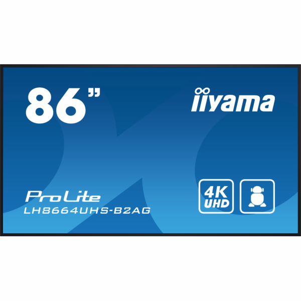 iiyama ProLite LH8664UHS-B2AG - 86" Třída úhlopříčky (85....