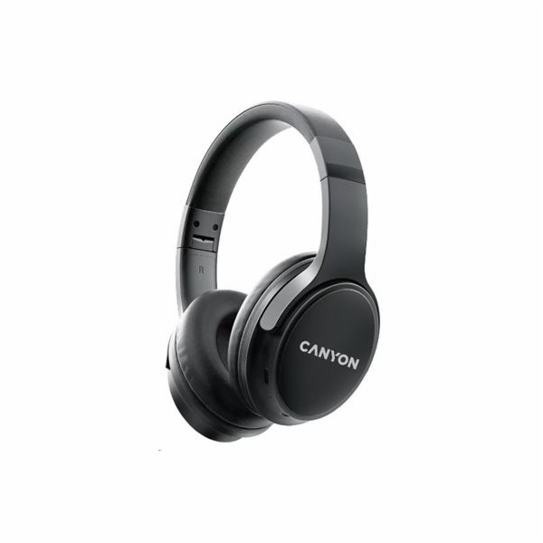 CANYON bezdrátová sluchátka OnRiff 4, BT 5.3, USB-C, bate...