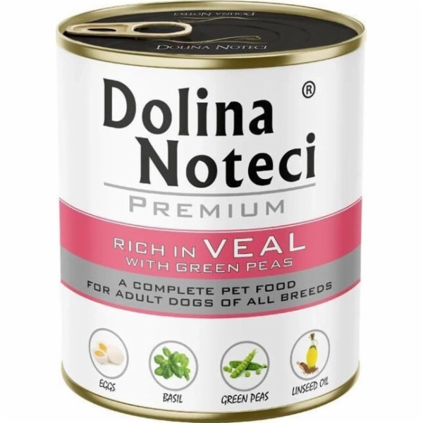 DOLINA NOTECI Premium bohatá na telecí s zeleným hráškem ...