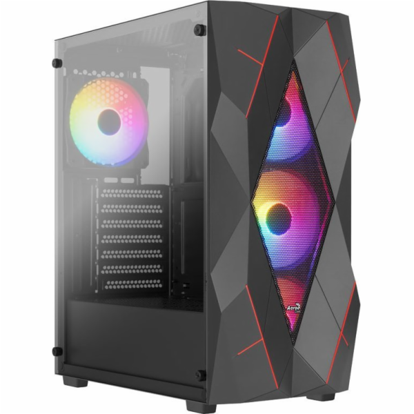 PC skříň Aerocool PGS Volcan-G-BK-V1
