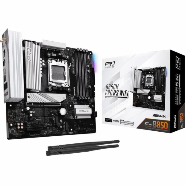 ASROCK Základná doska B850M Pro RS WiFi