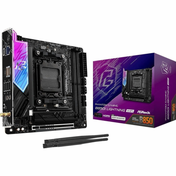 ASRock B850I Lightning WiFi, základní deska