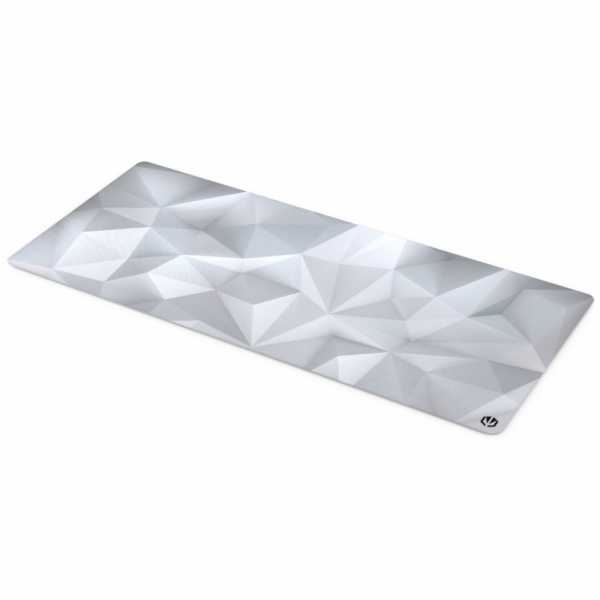 Endorfy Podložka pod myš Crystal Onyx White XL, 90 x 40 c...