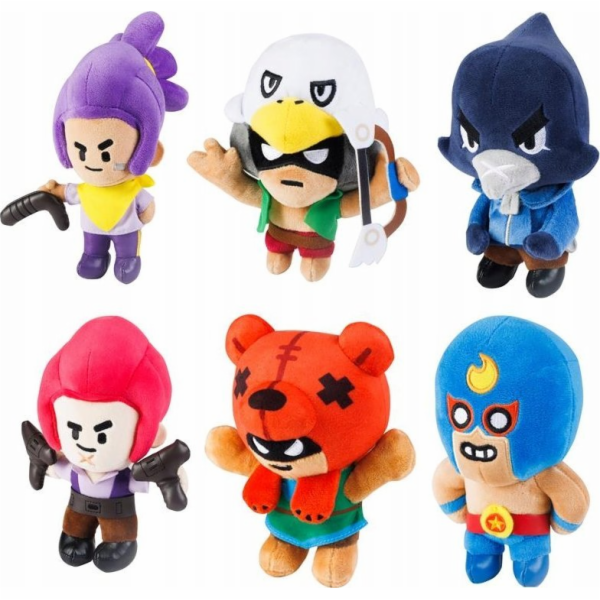 BRAWL STARS S1 PLUSHIES 16,5cm - DISPLAY 8 PCS.