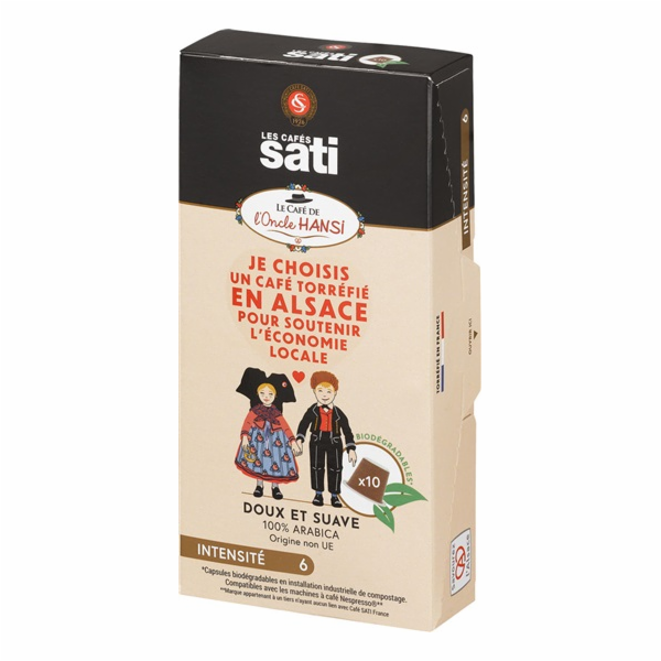 Sati Hansi x10 caps (pro Nespresso)